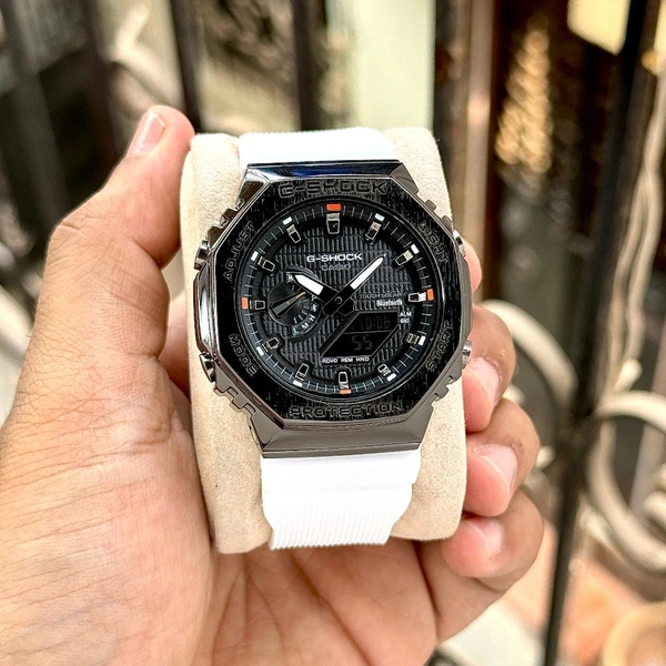 Most Demanded Analog GBM-2100B-7A Working Day Chronograph, AutoLight, World Time For Men