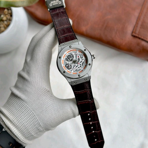 Most Demanded Budget Analog Quartz Movement Watch With High Quality Strap Best finishing Body & Case - SRH4