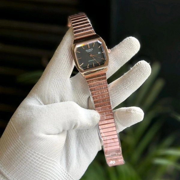 Most Demanded Gasiq Quartz Movement Watch With High Quality Strap Best finishing Body & Case - SRG4