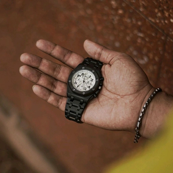 Most Demanded Royal Oak Chronograph Premium Collection With High Quality Strap Best Finishing Body & Case - STAP5