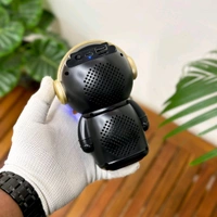 MZ M6 (PORTABLE BLUETOOTH SPEAKER) Dynamic Thunder Signature Sound 1200mAh Battery 6.8 W Bluetooth Speaker (Black, Stereo Channel) - Black