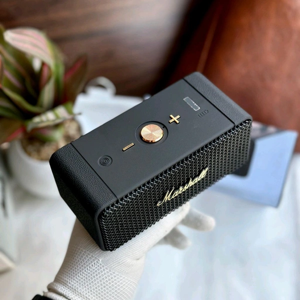 New Emberton 1:1 High End Quality Bluetooth Speaker | HD Code Range Upto 10MTRS | Dolby Sound Enhance Engine + LossLess Audio Connect - Black