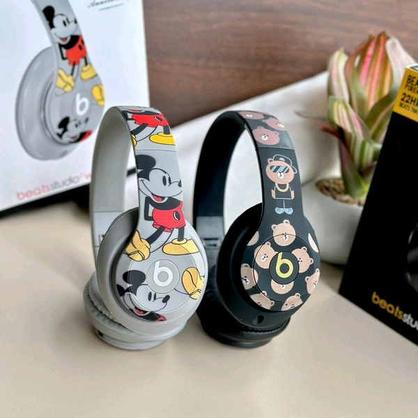 New Limited Edition High Quality Bluetooth Wireless Headphones With 5-6 Hours Playback Time - Gray