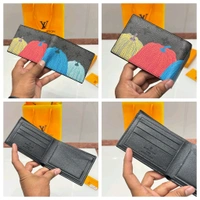 New Top Notch Quality Wallet With Brand Box, Card - With Carry Bag