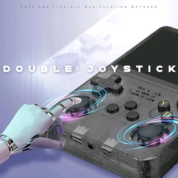 New World R36S Retro Handheld Video Game Console 3.5 inch Retro Handheld Video Games Consoles Built-in Rechargeable Battery Portable Style Preinstalled Hand Held Game Consoles (Multicolour)