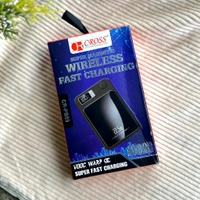 Original CROSS 10000 mAh 22.5 W Wireless Power Bank (Black, Lithium Polymer, Fast Charging, Quick Charge 4.0 for Mobile)