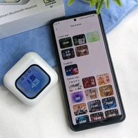 Original Snexian K1 Bluetooth Headset (Black, True Wireless) - White