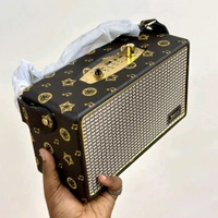 Original Trending speaker with dual wireless microphone 25 W Bluetooth Home Audio Speaker (Multicolor, 5.2 Channel) - SRWS1