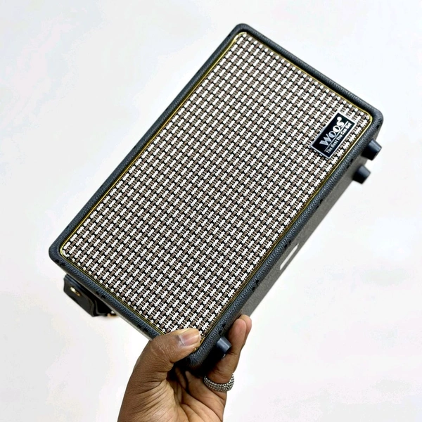 Original Trending speaker with dual wireless microphone 25 W Bluetooth Home Audio Speaker (Multicolor, 5.2 Channel) - SRWS2