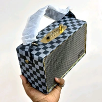 Original Trending speaker with dual wireless microphone 25 W Bluetooth Home Audio Speaker (Multicolor, 5.2 Channel) - SRWS3