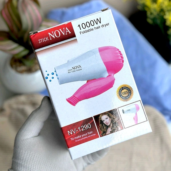 Perfect Nova NV-1290 Foldable Hair Dryer (1000 W) - SRH1