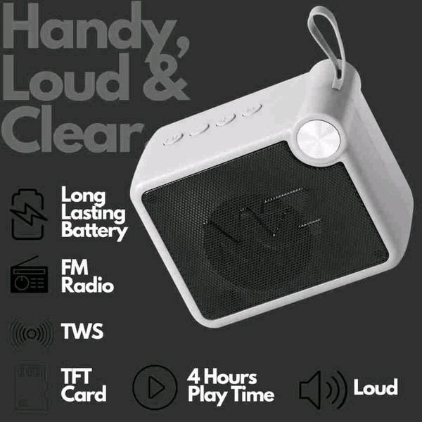 Portable Bluetooth Speaker Dynamic Thunder Sound, 1200mah Battery 5 W Bluetooth Speaker. Stereo Channel