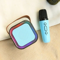 Portable Bluetooth Speaker Dynamic Thunder Sound With RGB Light Bluetooth Speaker Multicolour, Stereo Channel And Microphone Set - SRB3