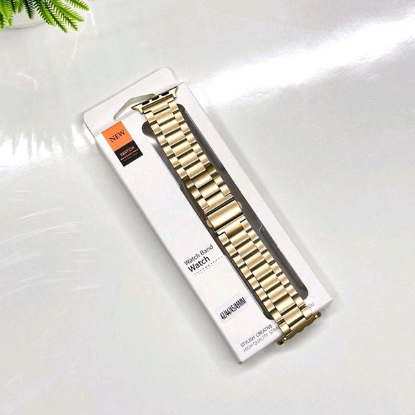 Premium Metal Strap for Apple Watch Series 8 Ultra | 8 | 6 | 5 | 4 (44/45MM) | 3 | 2 - Rose Gold