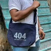 Premium Vintage Side Bag | Ultra Sporty Messenger Sling Bag For Multipurpose Use |Jute Material - B1