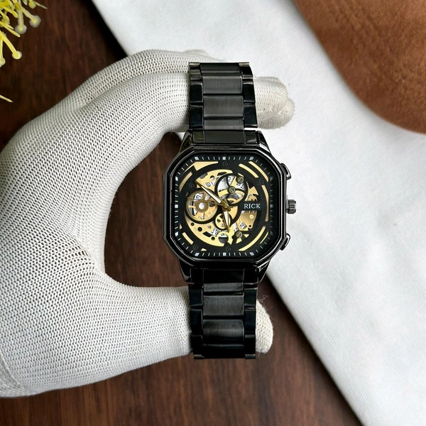 Rick Analog Quartz Movement Collection With High Quality Strap Best finishing Body & Case - SRF1