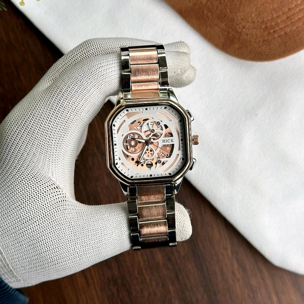 Rick Analog Quartz Movement Collection With High Quality Strap Best finishing Body & Case - SRF3