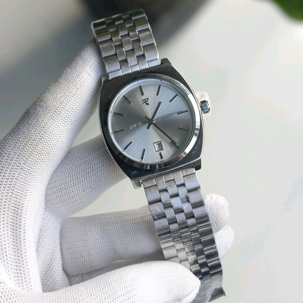 Rick Analog Quartz Movement Watch With High Quality Strap Best finishing Body & Case - White