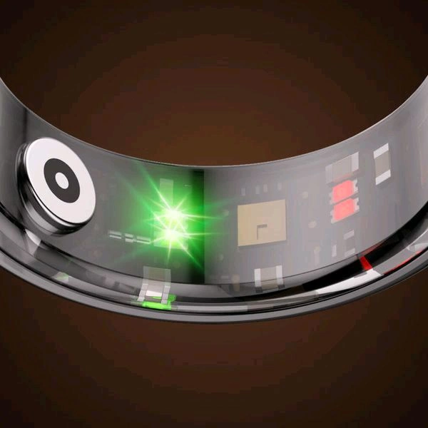 Smart Ring 100% Original Heart Rate SPO2 And Sleeping Monitor (Black)