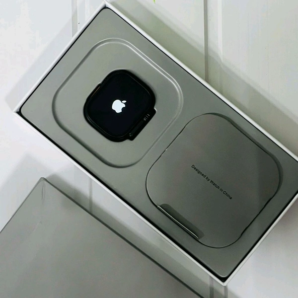 Smartwatch Ultra 2 – Black Edition With 64gb Storage, AirPods Connectivity, Original Style Logo, Real Screws, Strap Locks