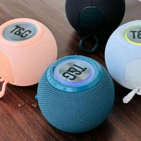 T&G TG337 New Portable Speaker Wireless Bluetooth Speakers 3D Stereo Surround Subwoofer Outdoor Waterproof Loudspeaker - White