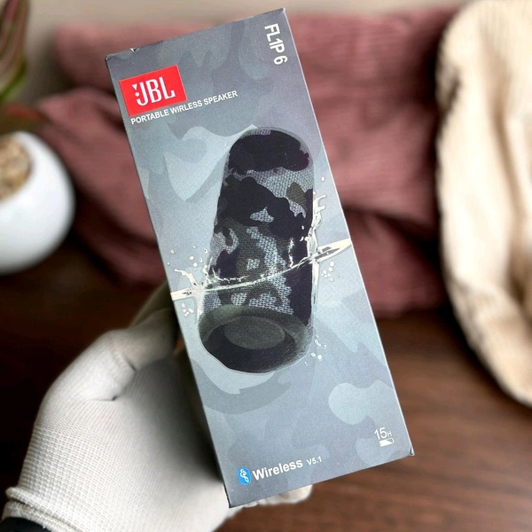 The New Portable FL1P 6 Bluetooth Speaker | Portable Waterproof Speaker | Bold Sound For Every Adventure - SRB1