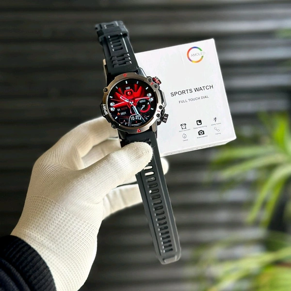 The Very First Time Avenger Edition Scroll Working Smooth Touch With Dynamic Round Amoled Screen And All Real Accurate Working Sensors