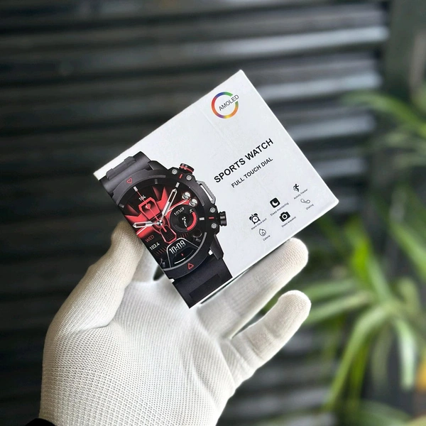 The Very First Time Avenger Edition Scroll Working Smooth Touch With Dynamic Round Amoled Screen And All Real Accurate Working Sensors