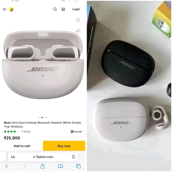 Ultra Open Earbuds With Open Audio Technology, Qualcomm Snapdragon Sound, High End Quality Collection - Gray