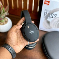 Wireless Active Noise Cancellation Over-Ear Headphones, BT 5 Foldable Headset, Dual Device Connection Upto 8-Hour Battery Life, For Travel Home Office - Black