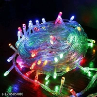 Led String light PACK OF 5 (8 mtr/25ft 80 led multicolour) Diwali lights waterproof decorative lights with 8 mode extensions - 🪙
