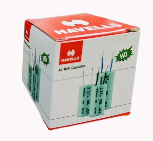 HAVELLS 3.15 MFD Capacitor For All Ceiling Fan & Table fan (Pack Of 4)