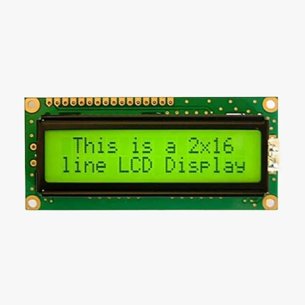 16×2 LCD (Liquid Crystal Display) Module-Green Color