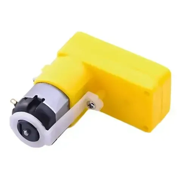 L Shaped 60 RPM BO Motor Single shaft Gear Motor