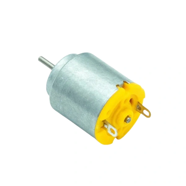 5v High Speed Round DC Motor Yellow Color