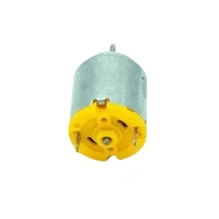 5v High Speed Round DC Motor Yellow Color