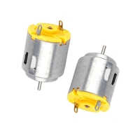 5v High Speed Round DC Motor Yellow Color