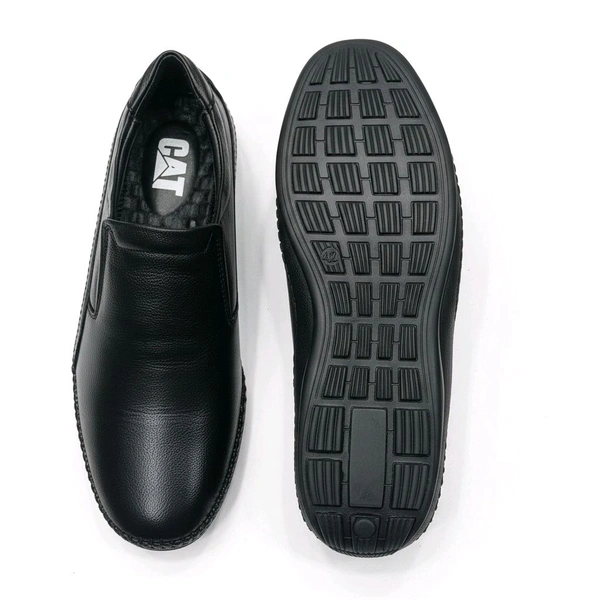 Cat Premium Formal Cut Shoes, Black - 10