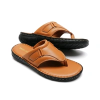 AmburLeather.in Ambur Leather Pandiyan Pride Sandals - 9, Tan