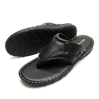 AmburLeather.in Ambur Leather Pandiyan Pride Sandals - 10, Royal Black