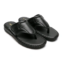 AmburLeather.in Ambur Leather Pandiyan Pride Sandals - 12, Royal Black