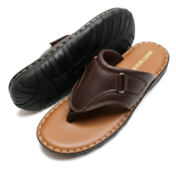 AmburLeather.in Ambur Leather Pandiyan Pride Sandals - 10