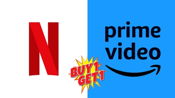 Netflix3M +Prime Video Free