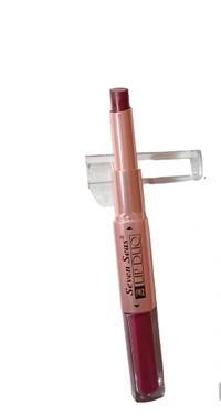 Seven Seas Pro Beauty Two In One Lipstick +Liquid Lipstick - Brown