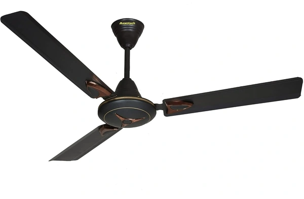 Maxotech Polo Star Ultra High Speed 100% Copper Winding 1200 mm Anti Dust 3 Blade Ceiling Fan - Brown