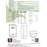 BCH BK1 THREE PHASE DOL STARTER RELAY RANGE 13-22Amp