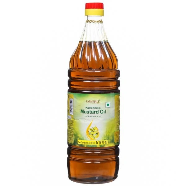 patanjali  mustard oil ( kachi ghaani oil ) 