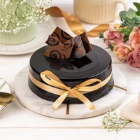 Decorative Chocolate Truffle Cake - 1kg