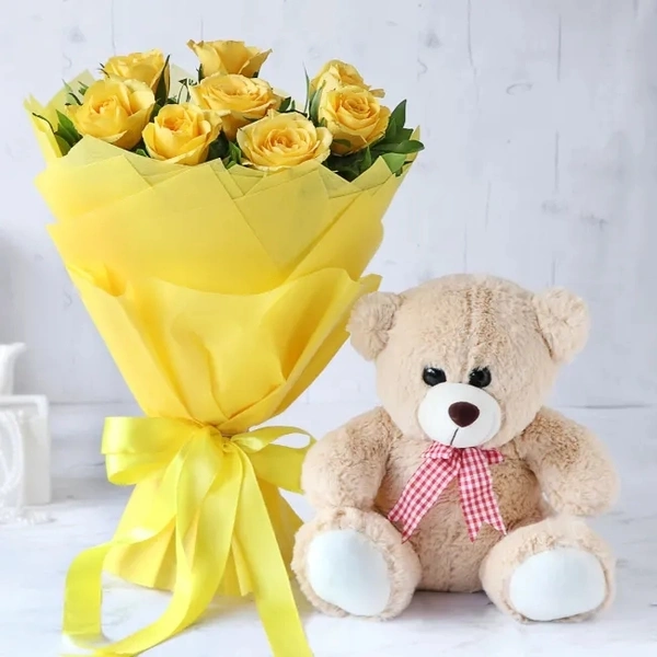 Yellow Rose Bouquet 