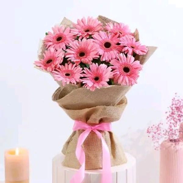 Pink Gerbera Bouquet 